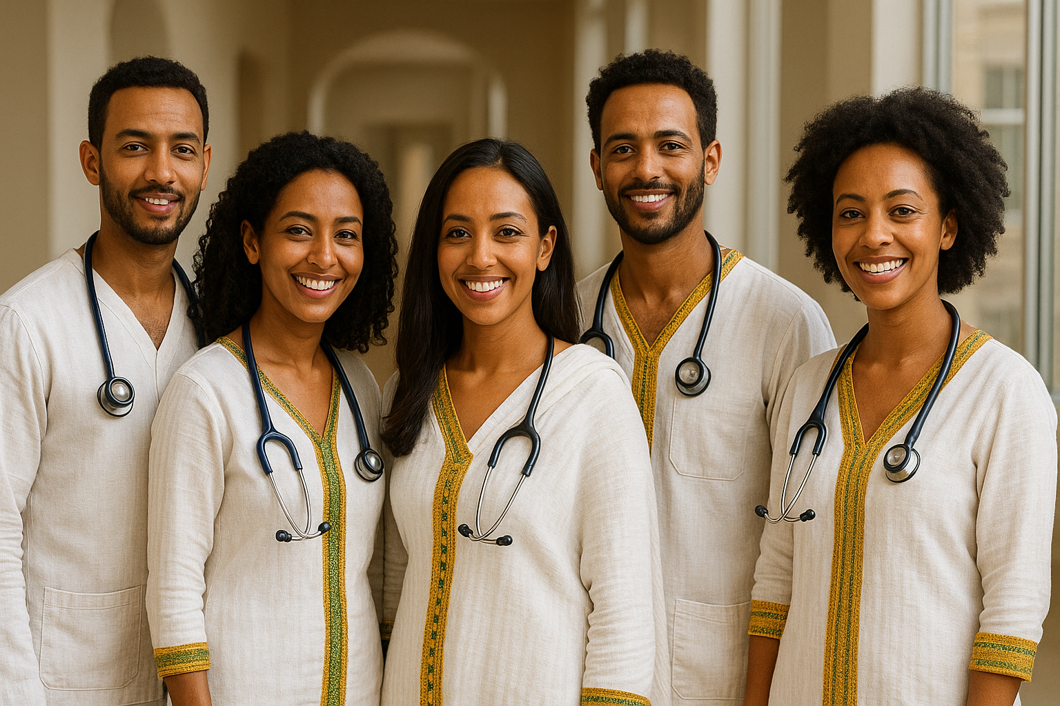 Diverse group of students collaborating